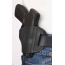 Bulldog Belt Slide Holster Blk - Rh Large Frame Autos