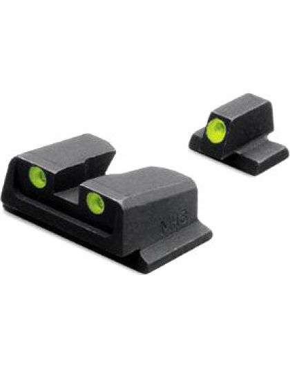 Meprolight Night Sight Set Grn - -grn S&w M&p Full Size-compact