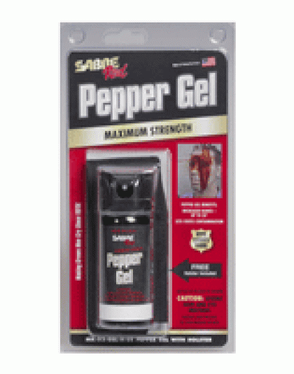 Sabre Red Pepper Gel Flip Top - Unit W-holster 50.4gr