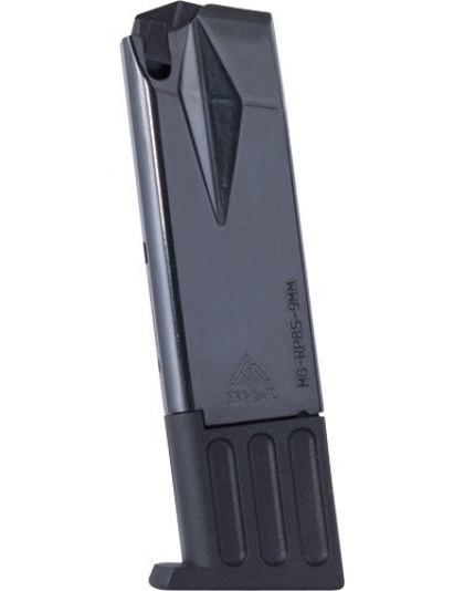 Mec-gar Magazine Ruger P85-89- - 93-94-95-pc9 9mm 10rd Blued