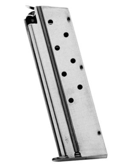 Mec-gar Magazine 1911 Govt. - 10mm 8rd Nickel