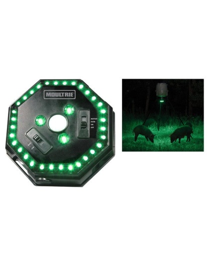 Moultrie Feeder Hog Light 30' - Radius Green Led Motion Activa