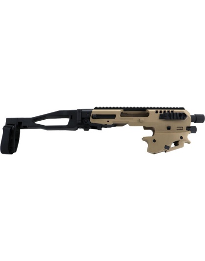Caa Mck Micro Conversion Kit - S&w Sd9-sd40 W-brace Fde-tan