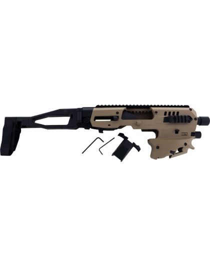 Caa Mck Micro Conversion Kit - Glock 29-30 Gen2 W-brace Fde