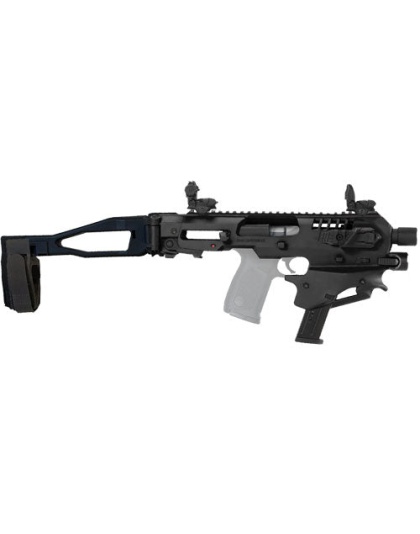 Caa Mck Micro Conversion Kit - S&w Sd9-sd40 W-brace Blk