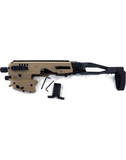 Caa Mck Micro Conversion Kit - Glock 29-30 Gen2 W-brace Fde