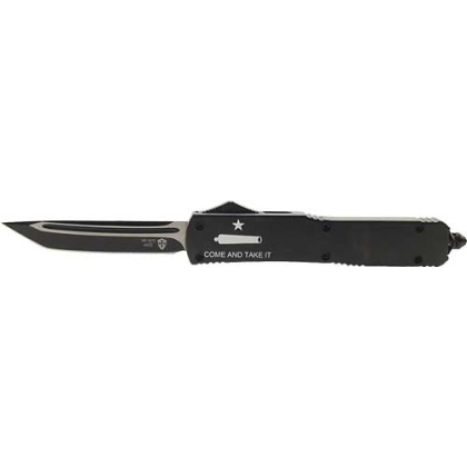 Templar Knife Slim Otf Come - And Take It 3.5" Black Tanto
