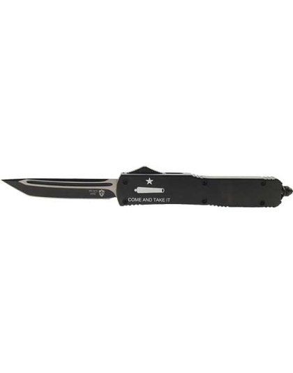 Templar Knife Slim Otf Come - And Take It 3.5" Black Tanto