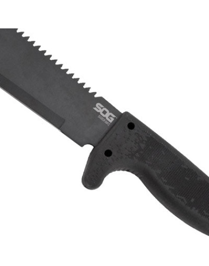 Sog Machete Sogfari 10" Tanto - Black W-sheath