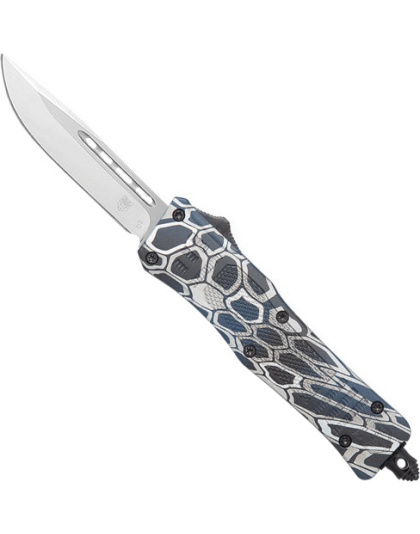 Cobratec Medium Ctk1 Otf Blue - Cobra Skin Crkte 3" Drop Point