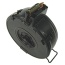 Ci Red Army Ak-47 Drum Mag - 7.62x39 Cal. 75 Rds Black