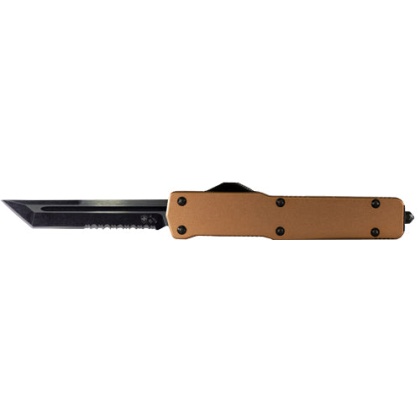 Templar Knife Slim Otf Bronze - 3.5" Black Tanto Aluminum Hndl