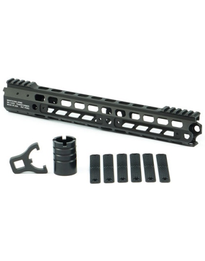 Manticore Transformer Rail - 13" Gen Ii Black For Ar-15