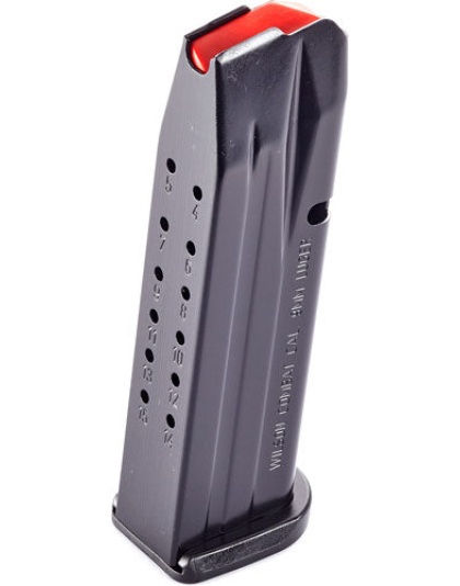 Wilson Magazine Edc X9 9mm - 15-rds. W-std Pad Black