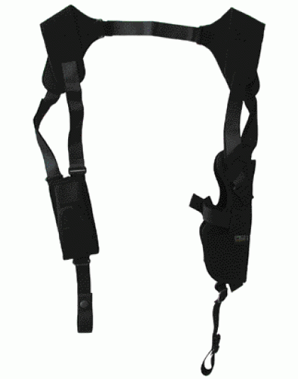 Michaels Pro-pak Vert-shoulder - Holster #15 Rh Nylon Black