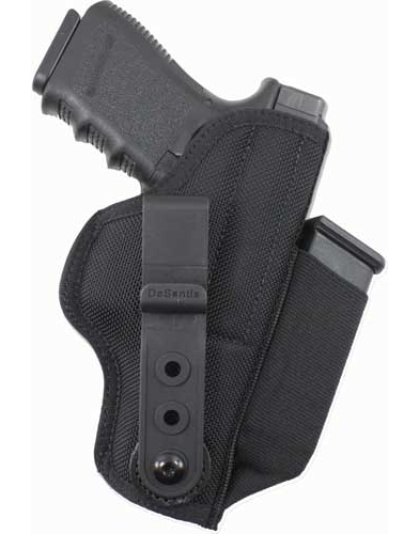 Desantis Tuck-this Ii Holster - Iwb Nylon Ambi 1911 5" Black