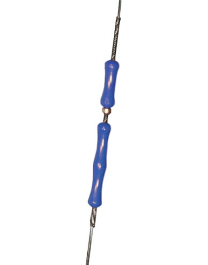 Ams Bowfishing Finger Tabs - String Things Royal Blue