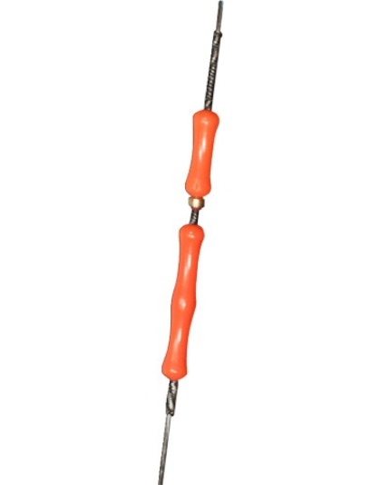 Ams Bowfishing Finger Tabs - String Things Orange