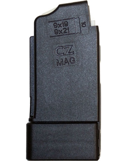 Cz Magazine Scorpion 9mm Luger - 10-rounds Black With Window