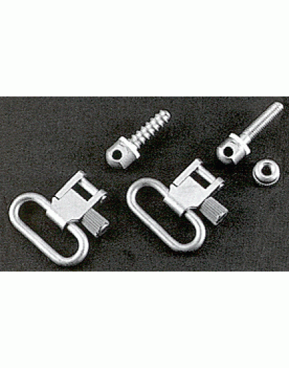 Michaels Swivel Set 1" For - Standard Rifles Silver