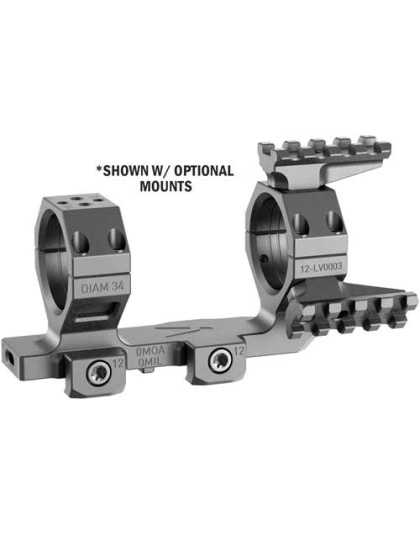 Audere Scope Mount Levitas - Cantilever 34mm 0moa