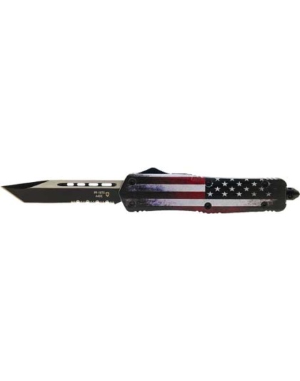 Templar Knife Large Otf Full - Us 3.5" Black Tanto Serrated