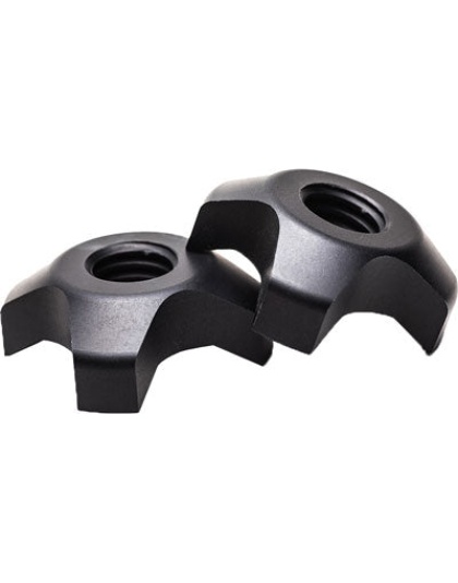 Accu-tac Spike Claw Feet Set - Fits Lr Series Bipods Steel Bk