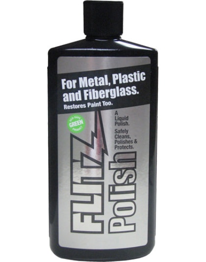 Flitz Metal Polish Liquid - 100ml 3.4 Oz Bottle