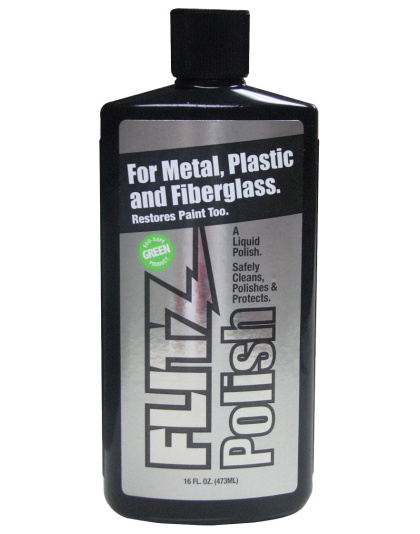 Flitz Metal Polish Liquid - 473ml 16 Oz Bottle