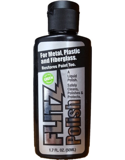 Flitz Metal Polish Liquid - 50ml 1.7 Oz Bottle