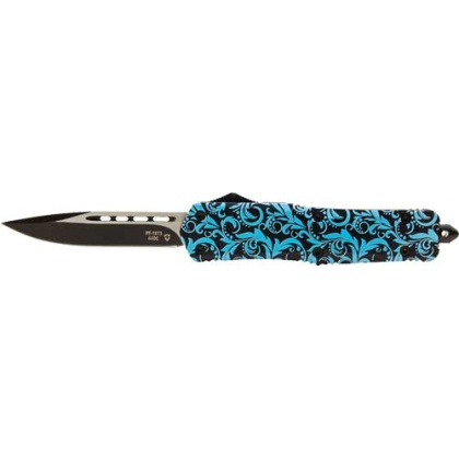 Templar Knife Large Otf Maiden - Teal 3.5" Black Drop Point