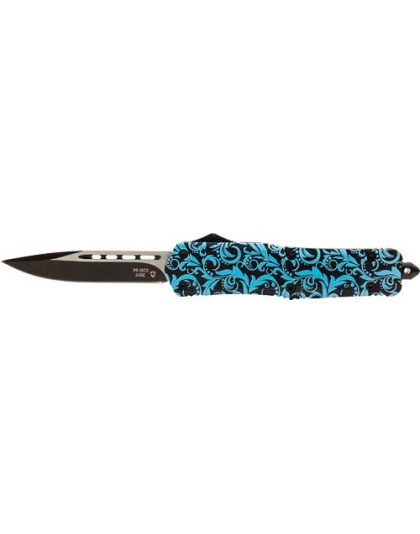 Templar Knife Large Otf Maiden - Teal 3.5" Black Drop Point
