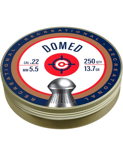 Crosman Pellets .22 Domed 13.7 - Gr. 250 Pack-case Of 12 Packs