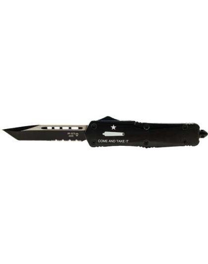 Templar Knife Large Otf Come - And Take It 3.5" Blk Tanto Srt
