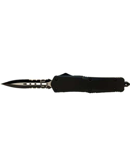 Templar Knife Large Otf Black - Rubber 3.5" Black Dagger Srrtd
