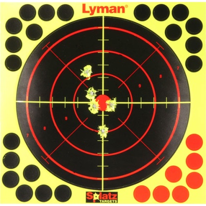 Splatz Reactive Targets 8"x8" - 100 Targets Per Pkg<