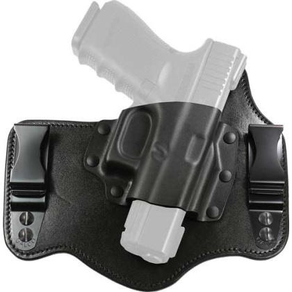 Galco Kingtuk Iwb Clip Holster - Rh Hybrid Glock 43 Black