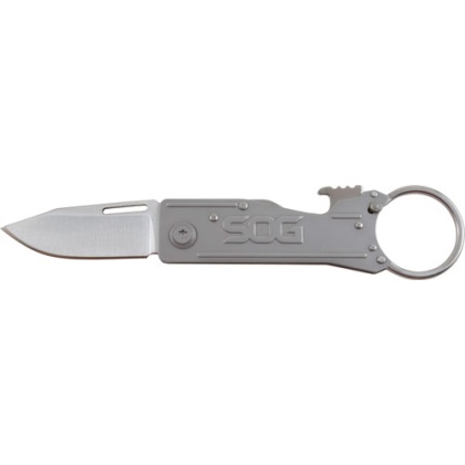 Sog Keytron 1.8" Blade W- Key - Ring Holder Folding Blade