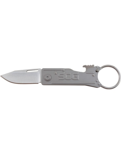 Sog Keytron 1.8" Blade W- Key - Ring Holder Folding Blade