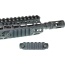 Bcm Rail Section--nylon Keymod - 3" Rail Black