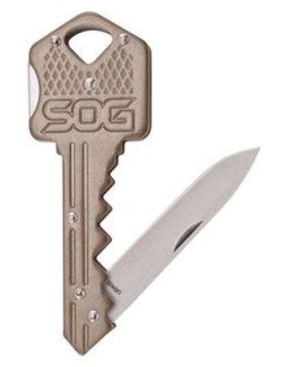 Sog Key Knife Brass -