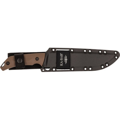 Ka-bar Jarosz Camp Turok 8" - Fixed Plain Edge W-kydex Shth