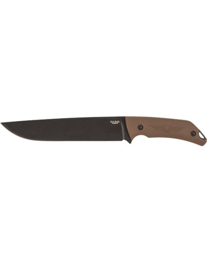Ka-bar Jarosz Camp Turok 8" - Fixed Plain Edge W-kydex Shth