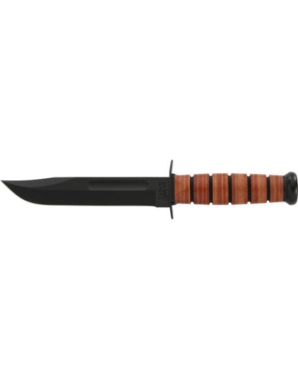 Ka-bar Fighting-utility Knife - 7" W-leather Sheath Us Navy