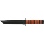 Ka-bar Fighting-utility Knife - 7" W-leather Sheath Us Navy