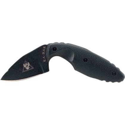 Ka-bar Tdi Knife 2.31" Plain - Edge W-sheath Black