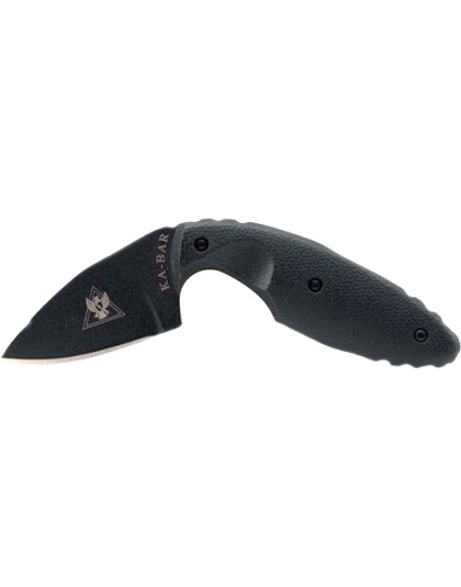 Ka-bar Tdi Knife 2.31" Plain - Edge W-sheath Black
