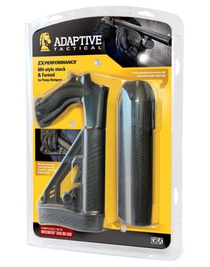 Adaptive Tactical Forearm-stk - Mberg 500-590-88 12ga Black