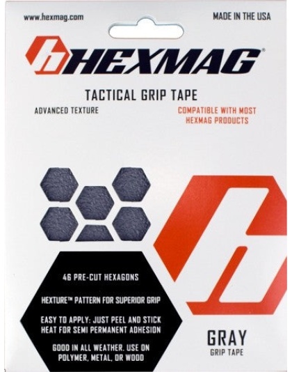 Hexmag Gray Grip Tape - 46 Hex Shapes For Hexmags