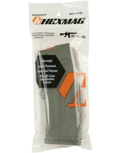 Hexmag Magazine Ar-15 5.56x45 - 15rd Od Green Polymer Series 2